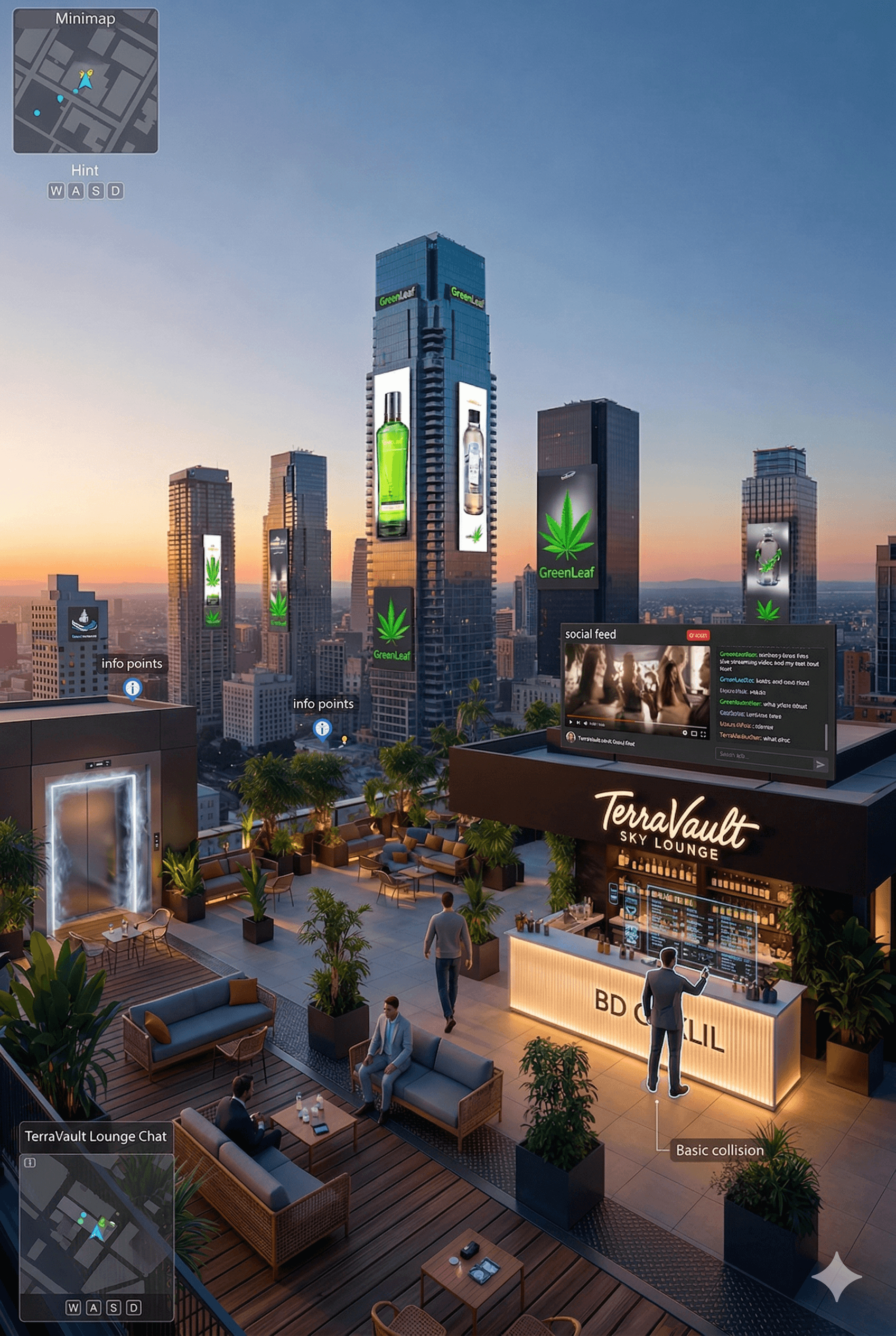 TerraVault Sky Lounge